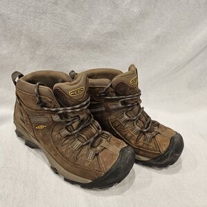 KEEN Dry Targhee Mid Waterproof Hiking Brown 1004114 Women’s Sz 7 W